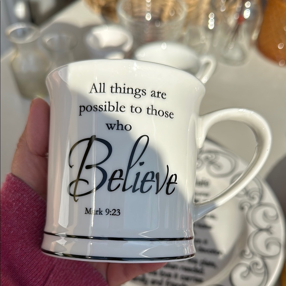 Inspirational Mug and Plate Set - Picture 4 of 5